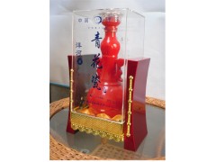 PS方形花纹底酒盒包装图2