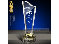广州水晶奖牌厂家 广州水晶奖杯定做 深圳水晶工艺品摆件图2