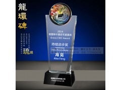 佛山水晶奖杯制作，水晶奖牌制作厂家，广州水晶工艺品厂家图2