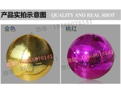 50CM婚庆镜面球反射球舞台玻璃球酒吧灯舞台灯光水晶魔球灯图2