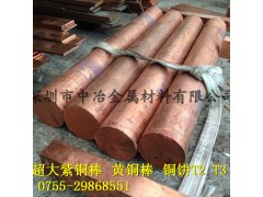 TU1无氧紫铜棒超大100mm紫铜棒现货图3