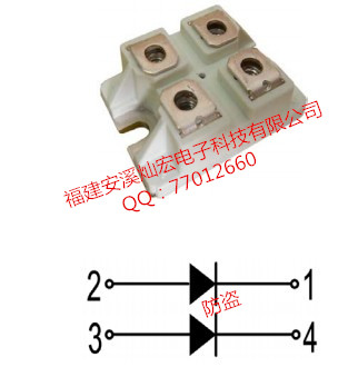 宏微快恢复二极管模块MMF2×100J120D6B_副本