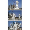 济南城市雕塑华灯初上——梦幻谷十二星神雕塑