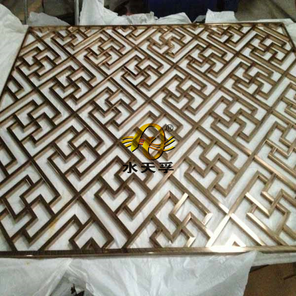 高档钛金屏风