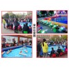 河南温县厂家直销方向盘遥控船儿童水上乐园设备