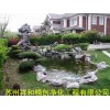西安市室外鱼池净化工艺，常年不换水，水质清澈见底。