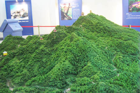 山体模型