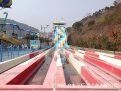 供应大型游乐设备，QLHT-011彩虹竞赛滑梯图2