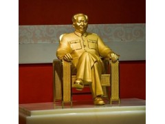 毛主席半身铜像 办公桌上请毛主席铜像 毛主席坐像铜像图2