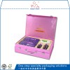 皮质包装专业定制化妆品套盒,高档化妆品包装盒