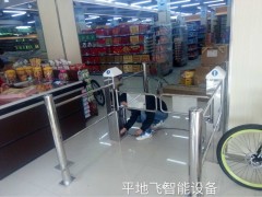 智能单向门进出口器出入口门禁红外超市感应门摆闸门包邮图3