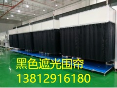 净化室PVC网格帘、防静电围帘、黑色防静电帘图3