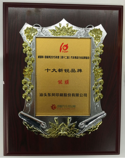 1 2015年度汽车用品行业十大新锐品牌