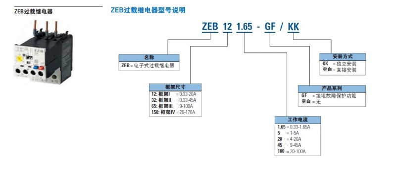 ZBE电子式热过载