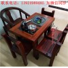 中式老船木茶桌椅组合特价休闲茶台实木功夫茶几