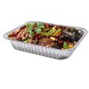 铝箔餐盒一次性饭盒烧烤盒外卖打包锡纸盒环保长方形快餐盒