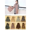 美丽啪，秋冬斑点豹纹女士围巾免费试用