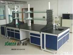 山东实验台化验室操作台实验室仪器台定做实验室家具中央台图2