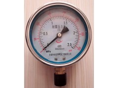 充油压力表型号规格，量程，精度等级图3