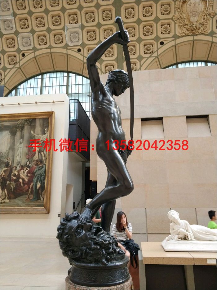 西方人物铜雕塑 西方国家人物铜雕塑2jpg