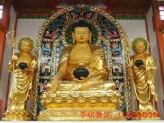 福建黄铜铸造佛像坐像铜佛像厂家图2