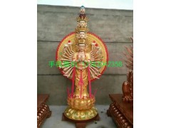 内蒙古千手观音铜佛像铜佛像厂家图3
