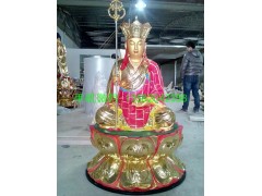 云南九华地藏菩萨九华地藏菩萨佛像彩绘厂家图2