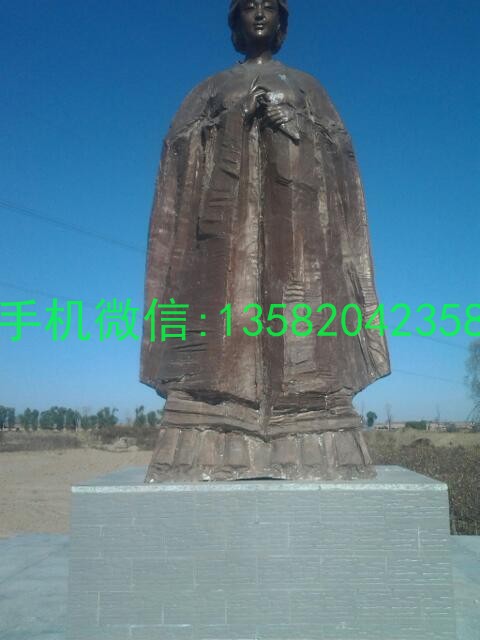 城市景观铜雕塑 大型人物铜雕塑