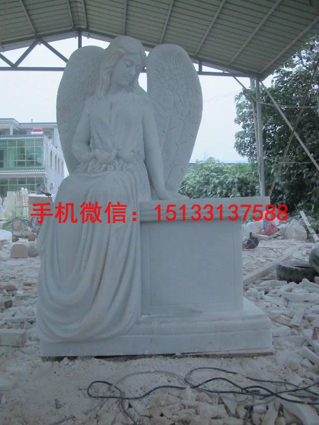 圣母玛利亚石雕塑 6