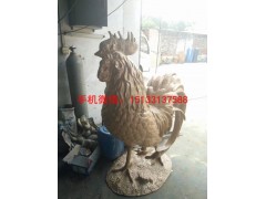 云南公鸡铜雕塑动物铜雕塑厂家图2