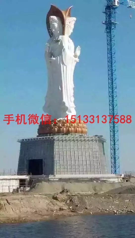观音菩萨佛像 大型石雕观音像6