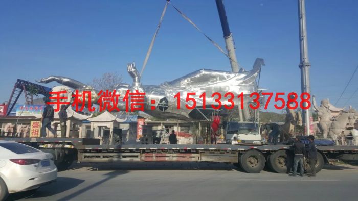 人物不锈钢雕塑 景观不锈钢雕塑