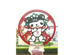 奥运福娃不锈钢雕塑，景观不锈钢雕塑，不锈钢雕塑厂家图3