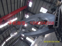 企业不锈钢雕塑，广场抽象不锈钢雕塑，不锈钢雕塑厂家图3