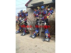 变形金刚雕塑，不锈钢变形金刚雕塑，变形金刚雕塑厂家图3