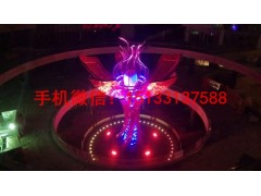 不锈钢灯光雕塑，大型不锈钢雕塑，不锈钢雕塑厂家图3
