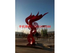 不锈钢雕塑烤漆，广场不锈钢雕塑，不锈钢雕塑厂家图2