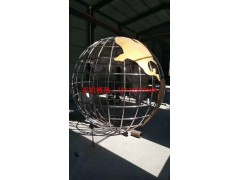 不锈钢地球仪雕塑，学校不锈钢雕塑，广场不锈钢雕塑图3