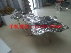 不锈钢荷花雕塑，不锈钢荷花雕塑图片大全，不锈钢荷花雕塑厂家图3