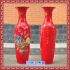 景德镇陶瓷花瓶精美薄胎花瓶摆件粉彩花鸟装饰瓶