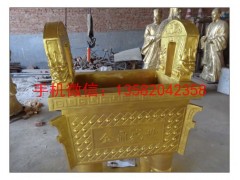 商场铜鼎黄铜鼎聚宝铜鼎铜鼎厂家图3