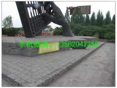 铜手铁算盘，景观铜雕塑，铜雕塑厂家图3