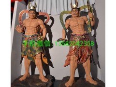 哼哈二将彩绘，站相哼哈二将彩绘，哼哈二将彩绘厂家图3