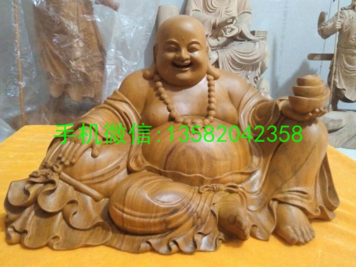 坐像弥勒佛,玻璃钢佛像 (4)