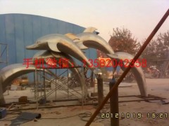海豚不锈钢雕塑，海豚不锈钢雕塑价格，海豚不锈钢雕塑厂家图2