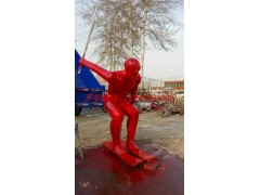 天津户外运动不锈钢雕塑，天津户外运动不锈钢雕塑厂家图2