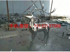 小鹿不锈钢雕塑，小鹿不锈钢雕塑价格，小鹿不锈钢雕塑厂家图3
