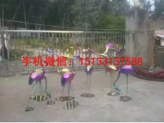 不锈钢仙鹤雕塑，不锈钢仙鹤雕塑价格，不锈钢雕塑厂家图3