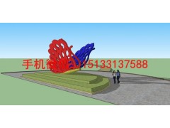 不锈钢剪板蝴蝶雕塑，公园仿真蝴蝶不锈钢雕塑，不锈钢雕塑厂家图3