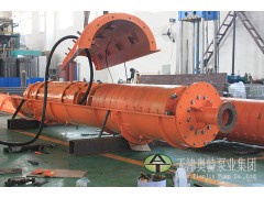 矿用隔爆型卧式潜水泵_露天矿坑抽水大流量潜水泵图2